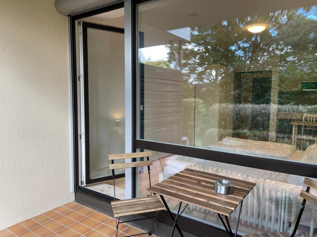 Stadtnahe Wohnung Mit Terrasse Hoechberg Exterior photo